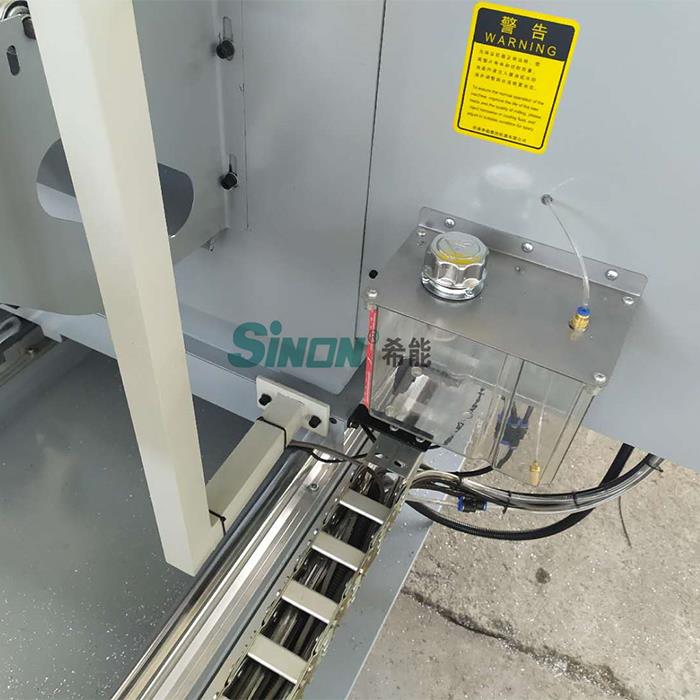 double head aluminium cutting machine